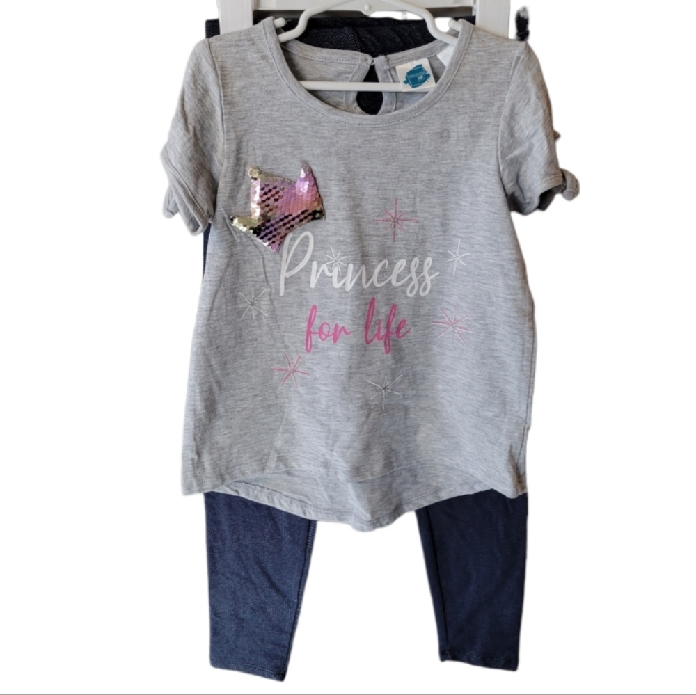 Princess for life outfit girl 6x